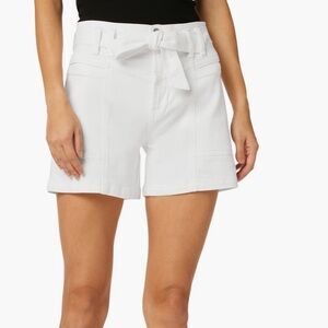 Hudson High Waist Patch Pocket Utility Denim Shorts- NWT